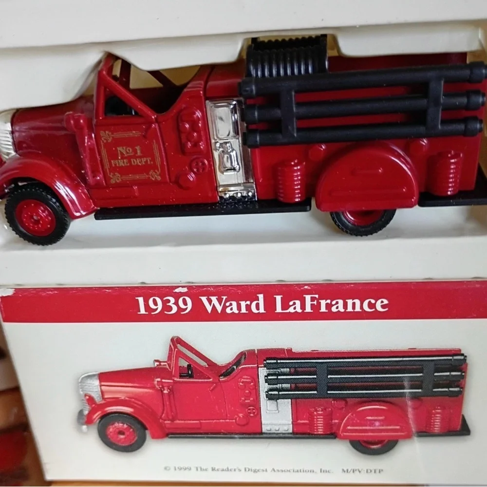 Vintage Reader’s Digest Fire Truck Collection – Lot of 3